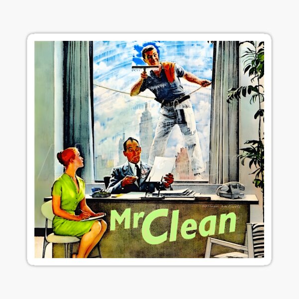 Mr Clean Stickers for Sale