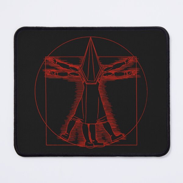 Item preview, Red Pyramid Vitruvian Man Thing designed and sold by Design-By-Dan.