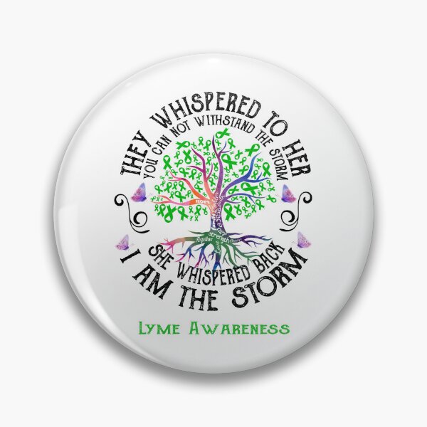 Artikelvorschau, Lyme Awareness - Lyme Warrior Ich bin der Sturm entworfen und verkauft von RunningShop.
