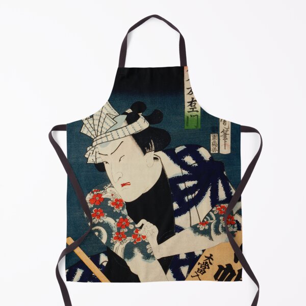 Item preview, Portraits an Actors by Toyohara Kunichika - Japanese woodblock designed and sold by TeeARTHY.