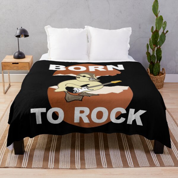 Item preview, Duck Born to Rock designed and sold by Grepthor.