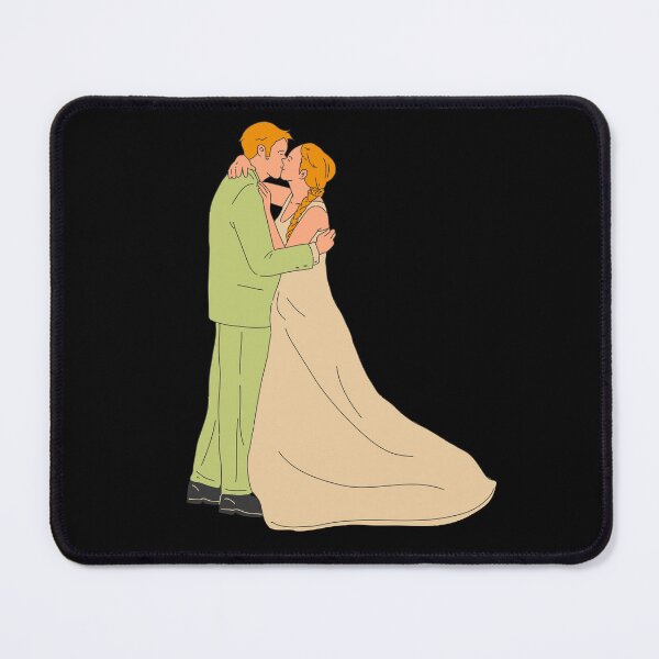 Item preview, Simple Handdrawn Couple Kissing, Romatic love designed and sold by MyTrueLove.