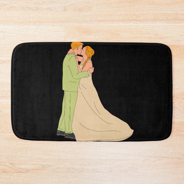 Item preview, Simple Handdrawn Couple Kissing, Romatic love designed and sold by MyTrueLove.