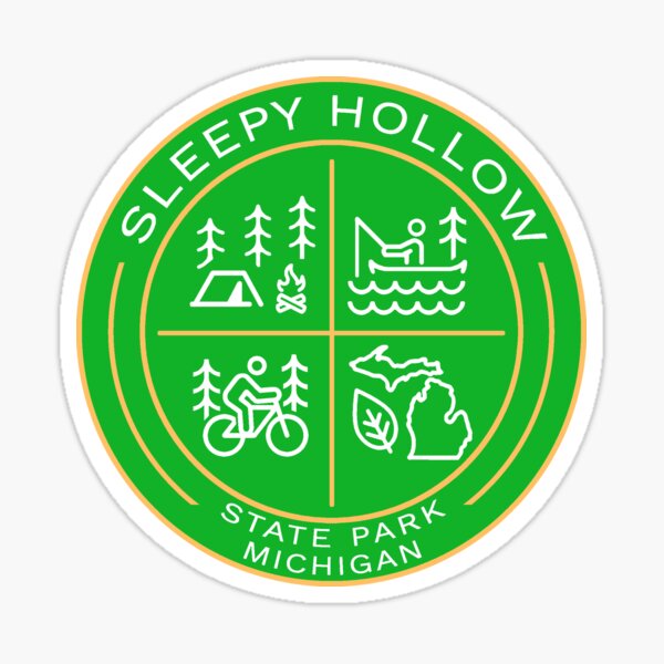 Item preview, Sleepy Hollow State Park MI Heraldic Logo designed and sold by VanyaKar.
