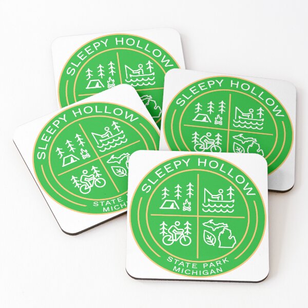Item preview, Sleepy Hollow State Park MI Heraldic Logo designed and sold by VanyaKar.