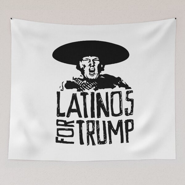 Item preview, Latinos For Trump designed and sold by Big Twelve.