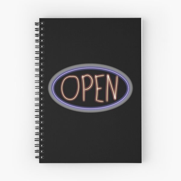 Item preview, open neon sign designed and sold by Budibabe.