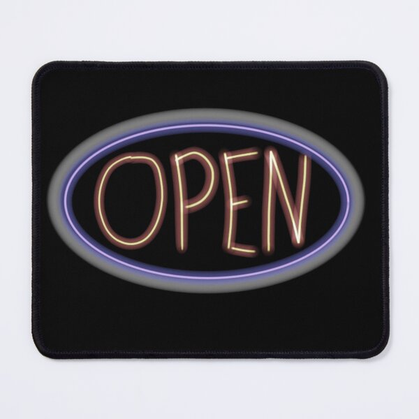 Item preview, open neon sign designed and sold by Budibabe.