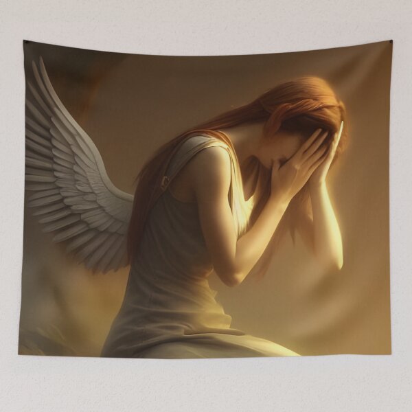 Item preview, Crying Angel designed and sold by ZenEverAI.