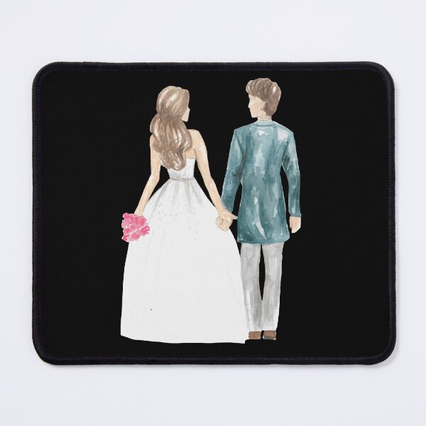 Item preview, Wedding couple love bride painting, Romatic love designed and sold by MyTrueLove.