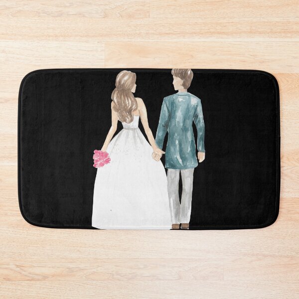 Item preview, Wedding couple love bride painting, Romatic love designed and sold by MyTrueLove.