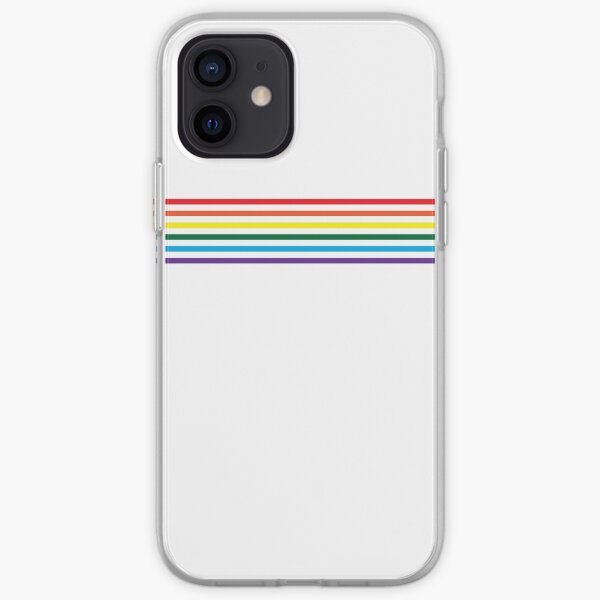 Simple Orgullo Gay Funda blanda para iPhone