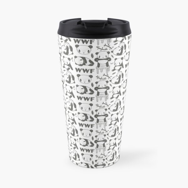 Panda relaxing Travel Mug