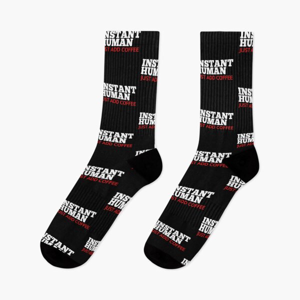 Item preview, Instant Human Just Add Coffee. Funny Coffee Lover Gift. White and Red designed and sold by That Cheeky Tee.