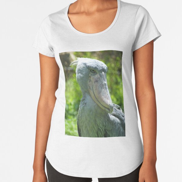 Ugandan Shoebill Premium Scoop T-Shirt