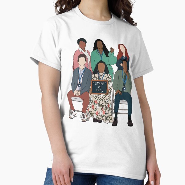 Vista previa del artículo con la obra «Elenco de la escuela primaria Abbott», diseñado y vendido por HatSheArtistry.