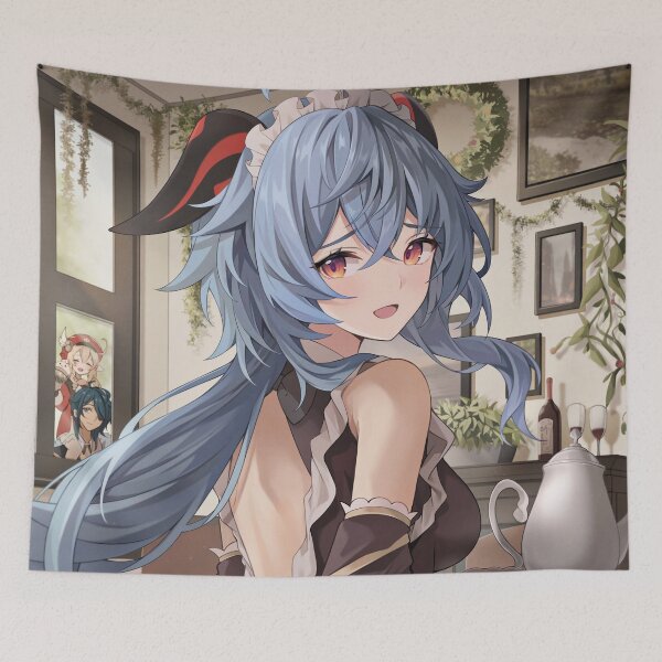 Item preview, Exposed Back Ganyu Genshin Impact designed and sold by genshinwaifus.
