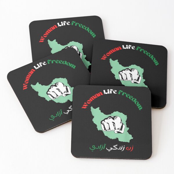 Item preview, Women Life Freedom Farsi Zan Zendegi Azadi With Female Fist designed and sold by Rosartistshop.
