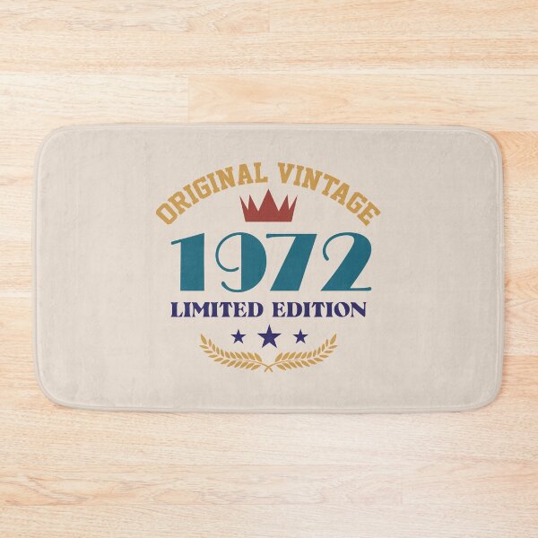 Item preview, Original Vintage 1972 Birthyear Limited Edition Typography designed and sold by bolimj.