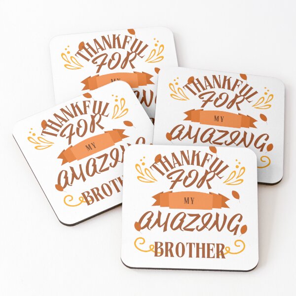 Item preview, One thankful brother, cool design for brothers and sisters  designed and sold by JM INSPIRES.