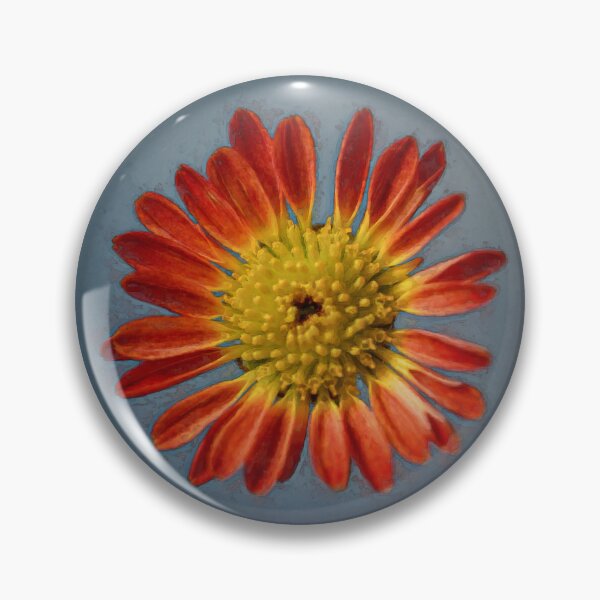 Item preview, Orange And Yellow Daisy In A Grunge Style designed and sold by Heathermarie321.