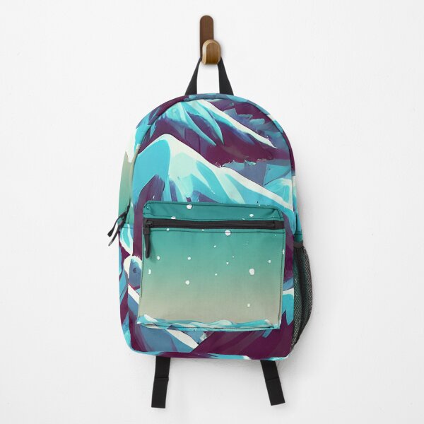 Item preview, Rocky Winter Mountain Landscape - Cartoon Landscape Art designed and sold by nelloryn.