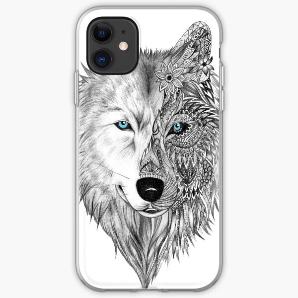 The White Wolf iPhone Soft Case