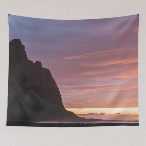Item preview, Sunrise at Stokksnes in Iceland - Landscape Photography designed and sold by regnumsaturni.