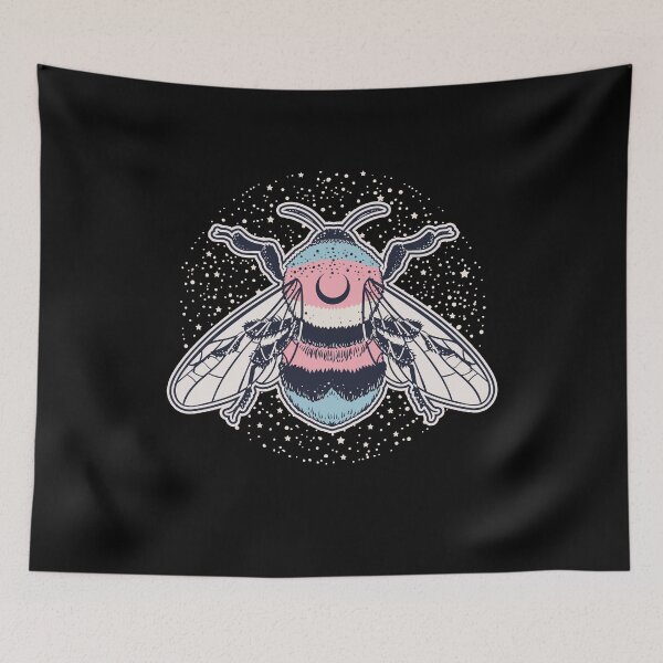 Item preview, Transgender Bee Proud LGBT Pride Flag designed and sold by Clara Hollins.