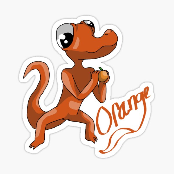 Rainbow Friends Orange (Friendly) Sticker for Sale by Deception The Shadow  Dragon
