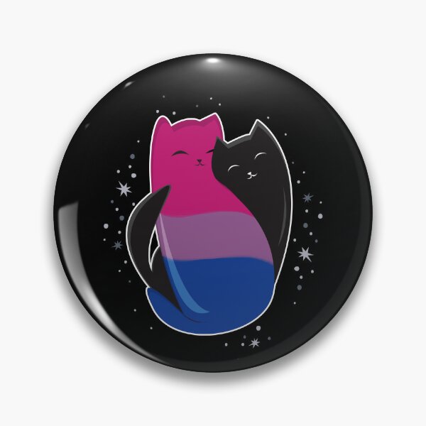Artikelvorschau, Bisexuelle Katze LGBT-Stolz-Flagge entworfen und verkauft von Clara Hollins.