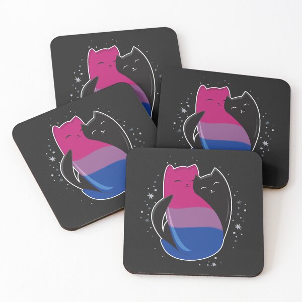 Item preview, Bisexual Cat LGBT Pride Flag designed and sold by Clara Hollins.