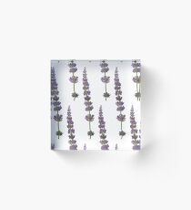 Lavender Acrylic Block
