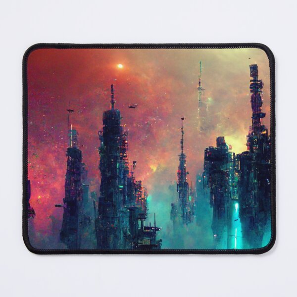 Item preview, Psychedelic city designed and sold by Daramacus.