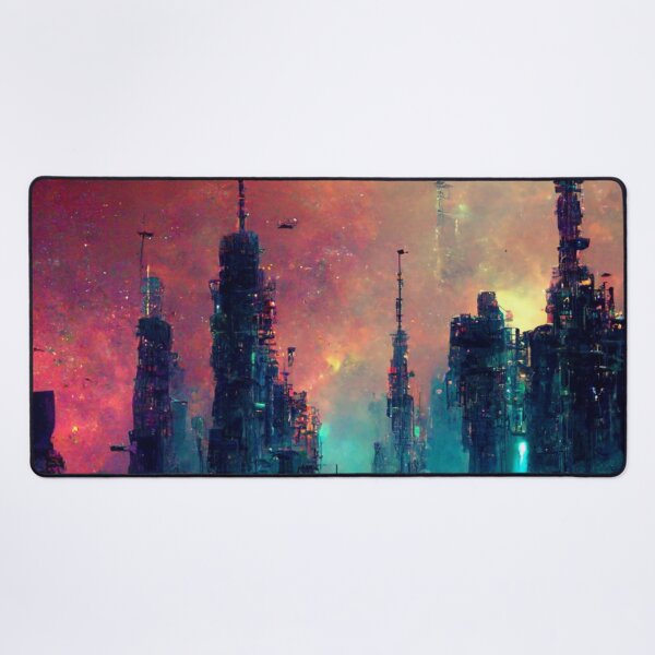 Item preview, Psychedelic city designed and sold by Daramacus.