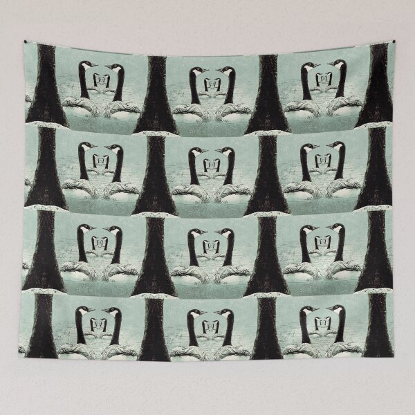 Item preview, Synchronized Swimming Geese  designed and sold by Jean Gregory Evans.
