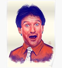Junger Robin Williams Poster
