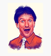 Young Robin Williams Photographic Print