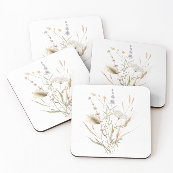 Artikelvorschau, Wildblumen-Aquarell-Druck von Zouzounio Art entworfen und verkauft von zouzounioart.