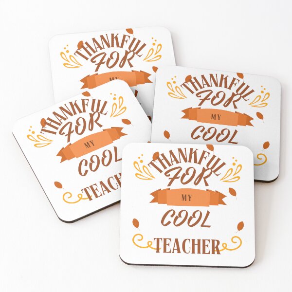 Item preview, One thankful Teacher; cool design for thanksgiving as gift for the family, thankful teacher designed and sold by JM INSPIRES.