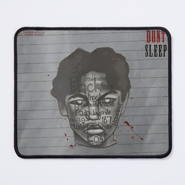 Item preview, DON'T SLEEP album drawing face designed and sold by KatrinHess.