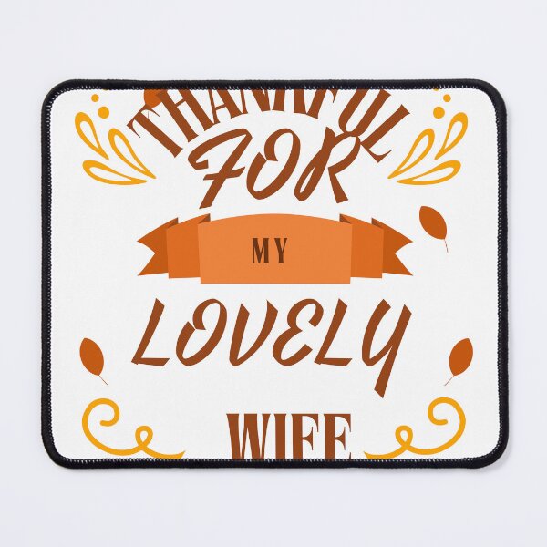 Item preview, One thankful wifey; cool design for thanksgiving as gift for the family, thankful wife designed and sold by JM INSPIRES.