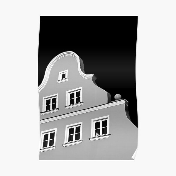 Germany. Bavaria. Landshut. (Alan Copson ©) Poster