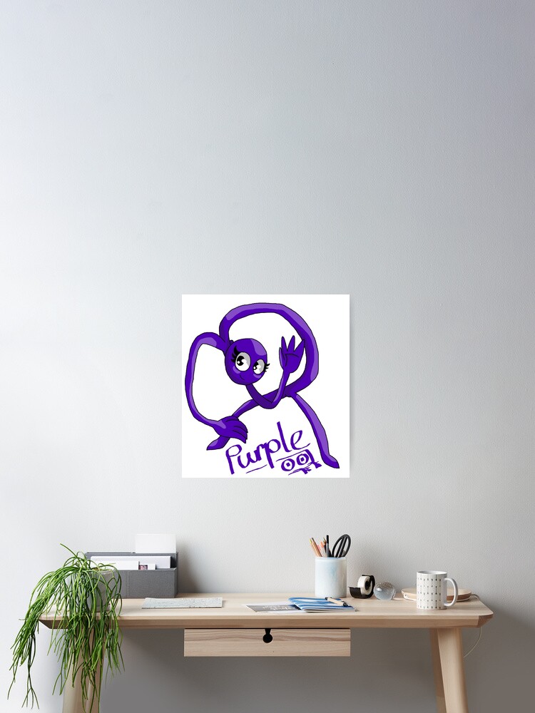 Rainbow Friends Purple (Friendly) Poster for Sale by Deception The Shadow  Dragon