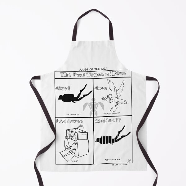 Item preview, The Past Tense of Dive designed and sold by JulesOfTheSea21.