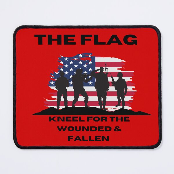 Item preview, Stand up for the Flag and kneel for the wounded and fallen designed and sold by PerezStoreArt.
