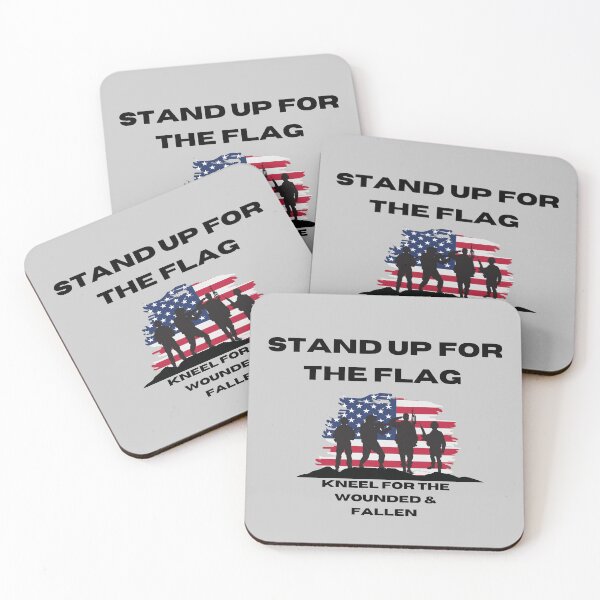 Item preview, Stand up for the Flag and kneel for the wounded and fallen designed and sold by PerezStoreArt.