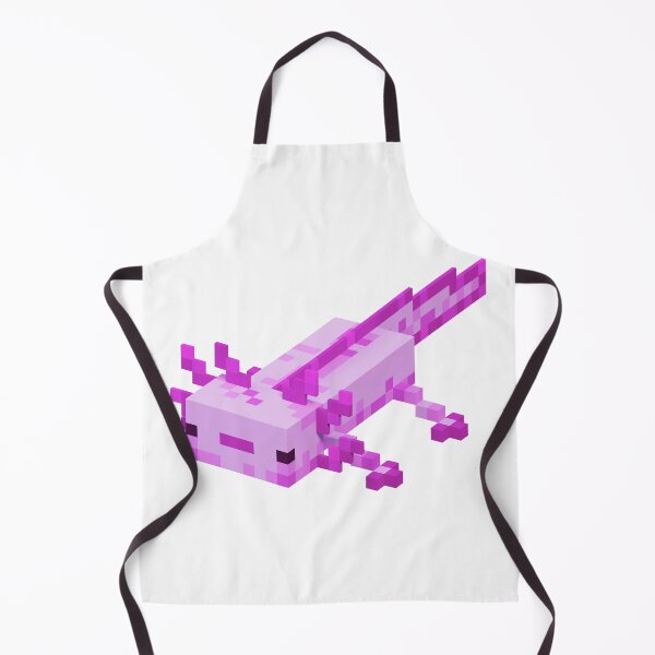 Item preview, Cute Pink Axolotl Kawaii Voxel 3d designed and sold by Si Pakne.