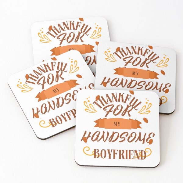 Item preview, One thankful boyfriend; cool design for thanksgiving as gift for the family,  designed and sold by JM INSPIRES.