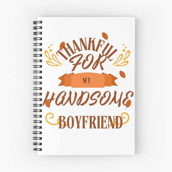 Item preview, One thankful boyfriend; cool design for thanksgiving as gift for the family,  designed and sold by JM INSPIRES.